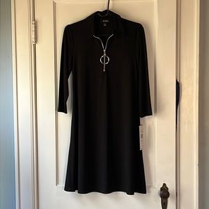 Black dress with 3/4 sleeve